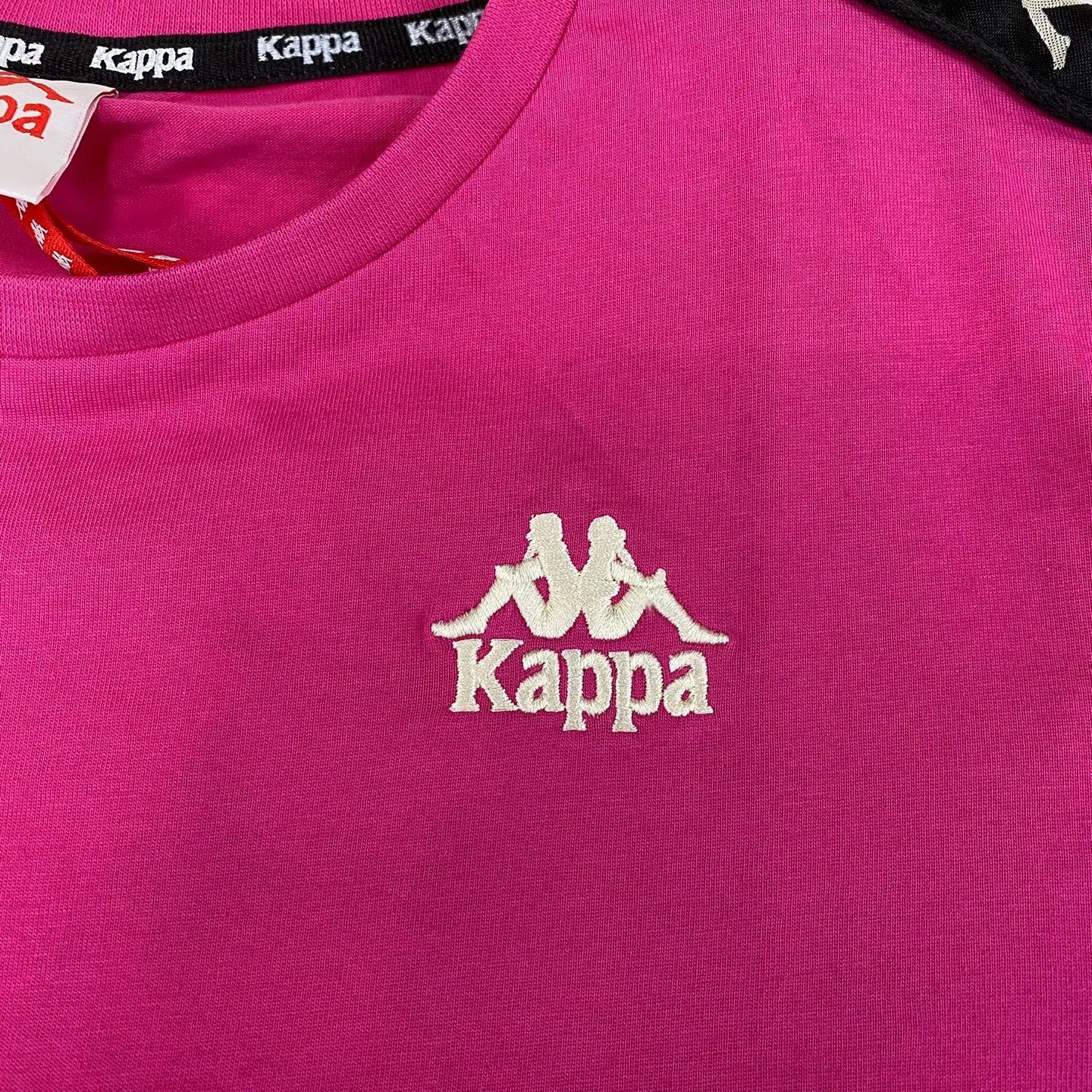 KAPPA Banda Apua T-Shirt - Pink Black