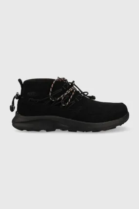 Keen shoes Uneek Chukka men's black color