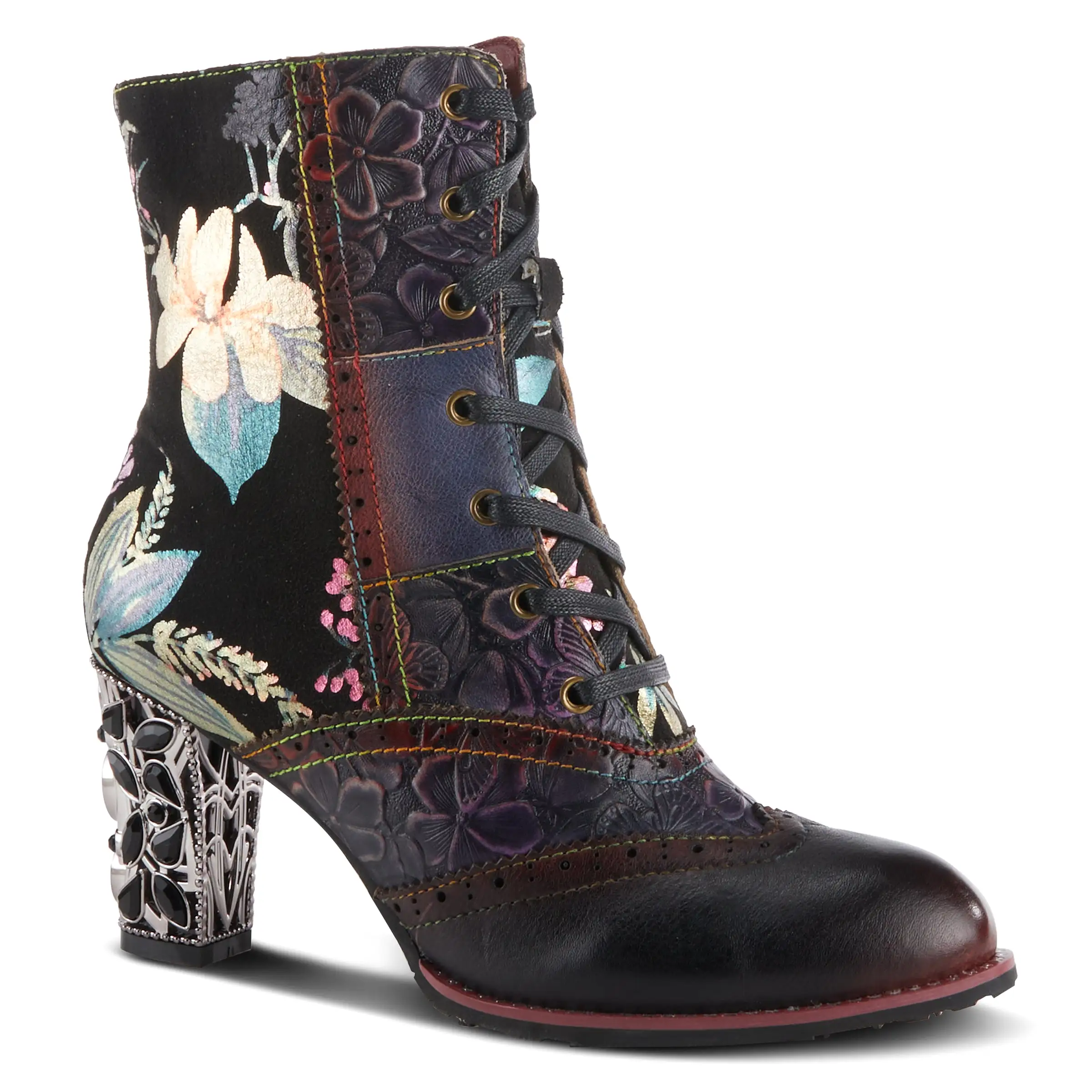 L'ARTISTE CHERRYLA WESTERN MID CALF BOOTIE