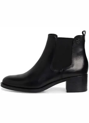 Leather Chelsea Boots by Tamaris | Look Again