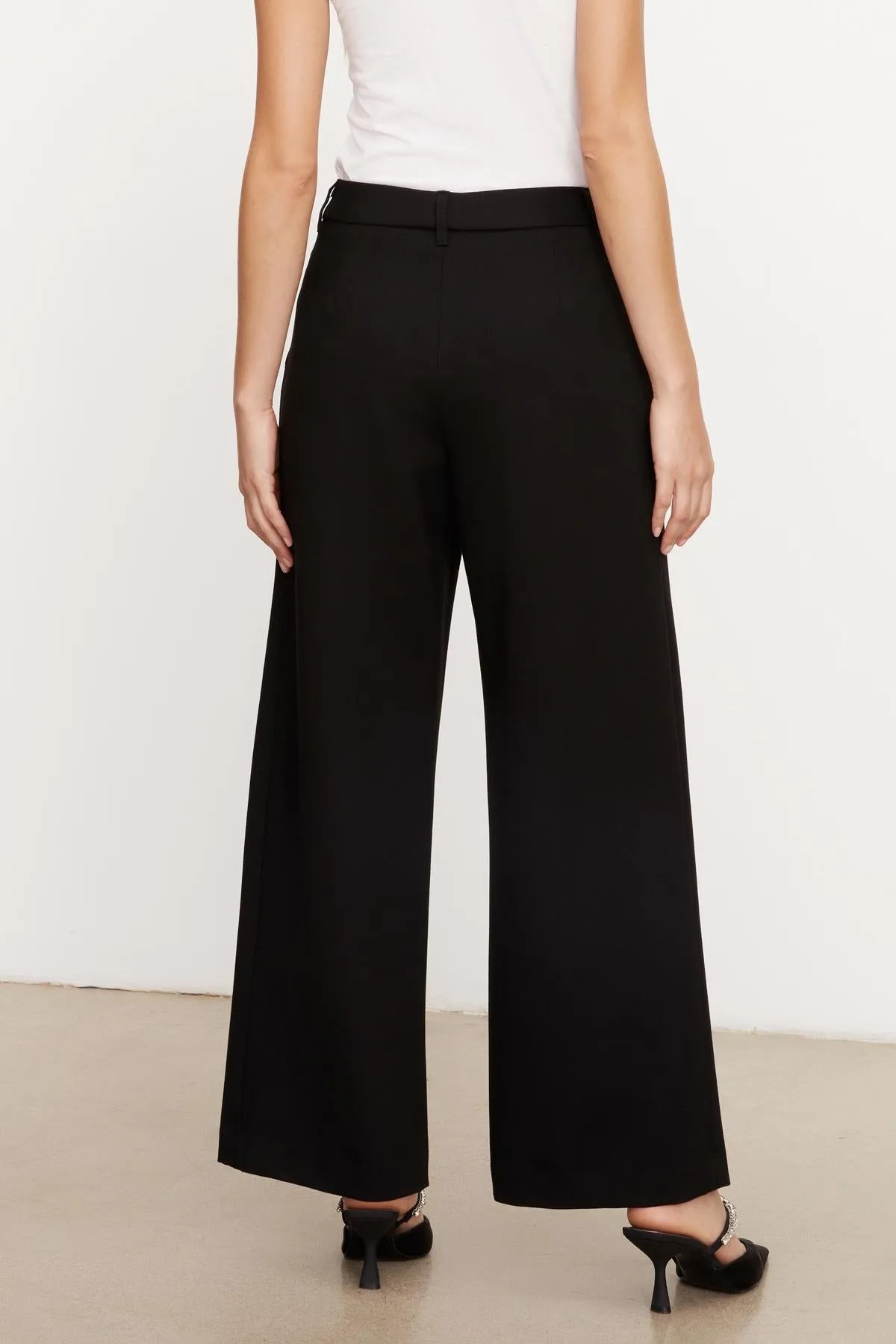 LEONA WIDE LEG PONTI PANT