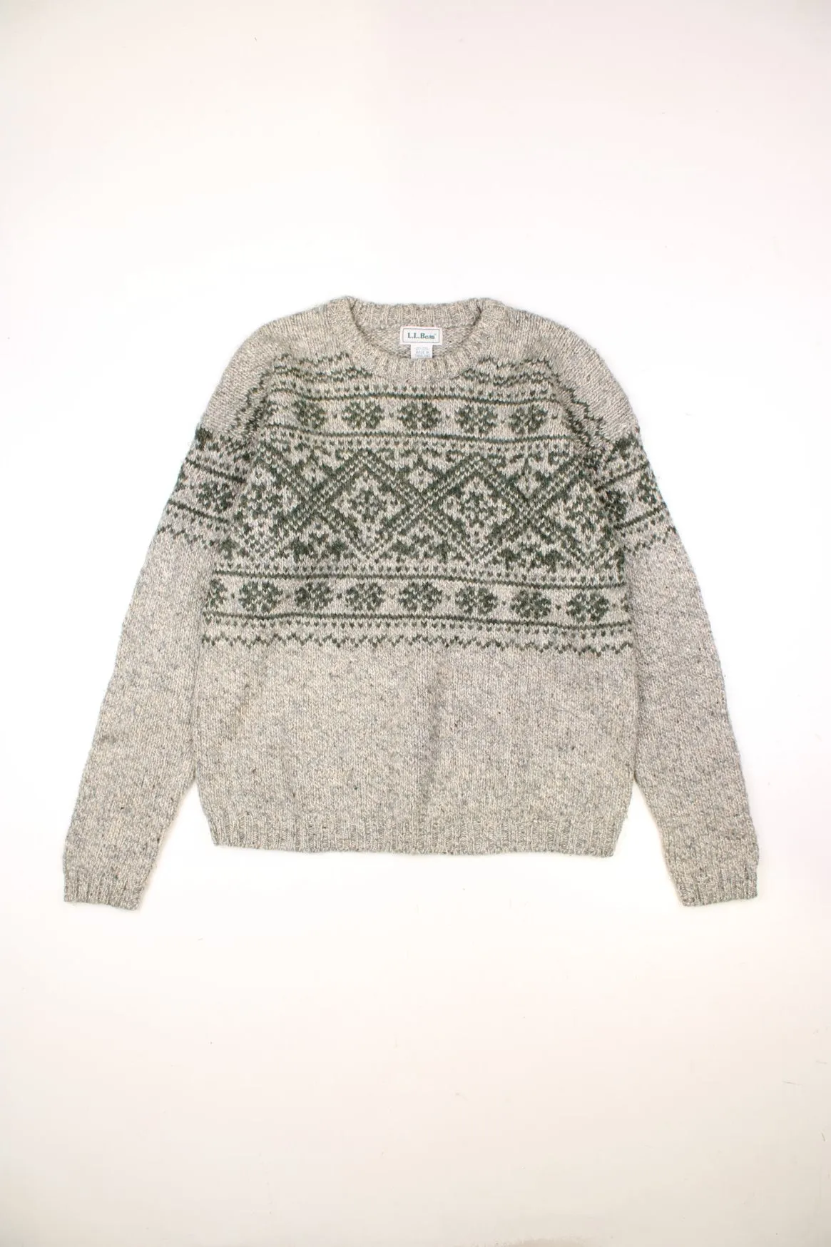 L.L. Bean Patterned Sweater