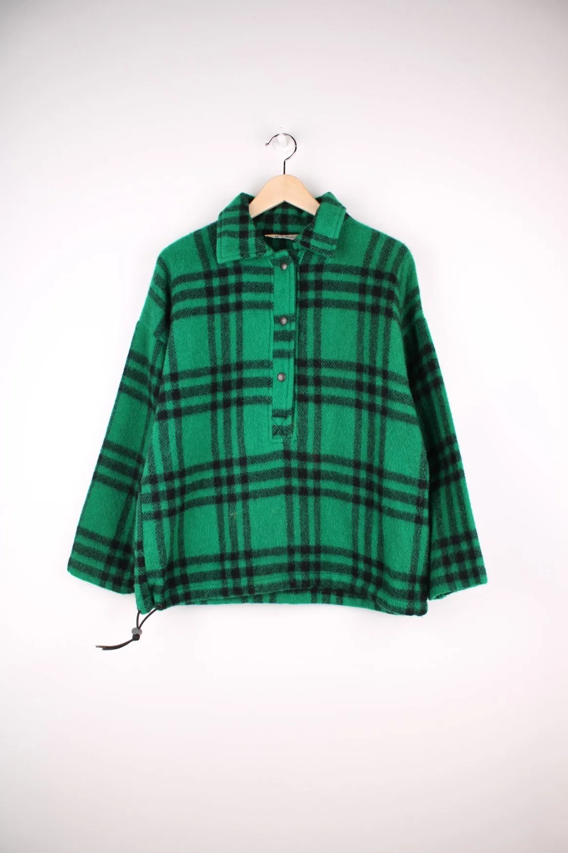 L.L. Bean Plaid Pullover Sweater