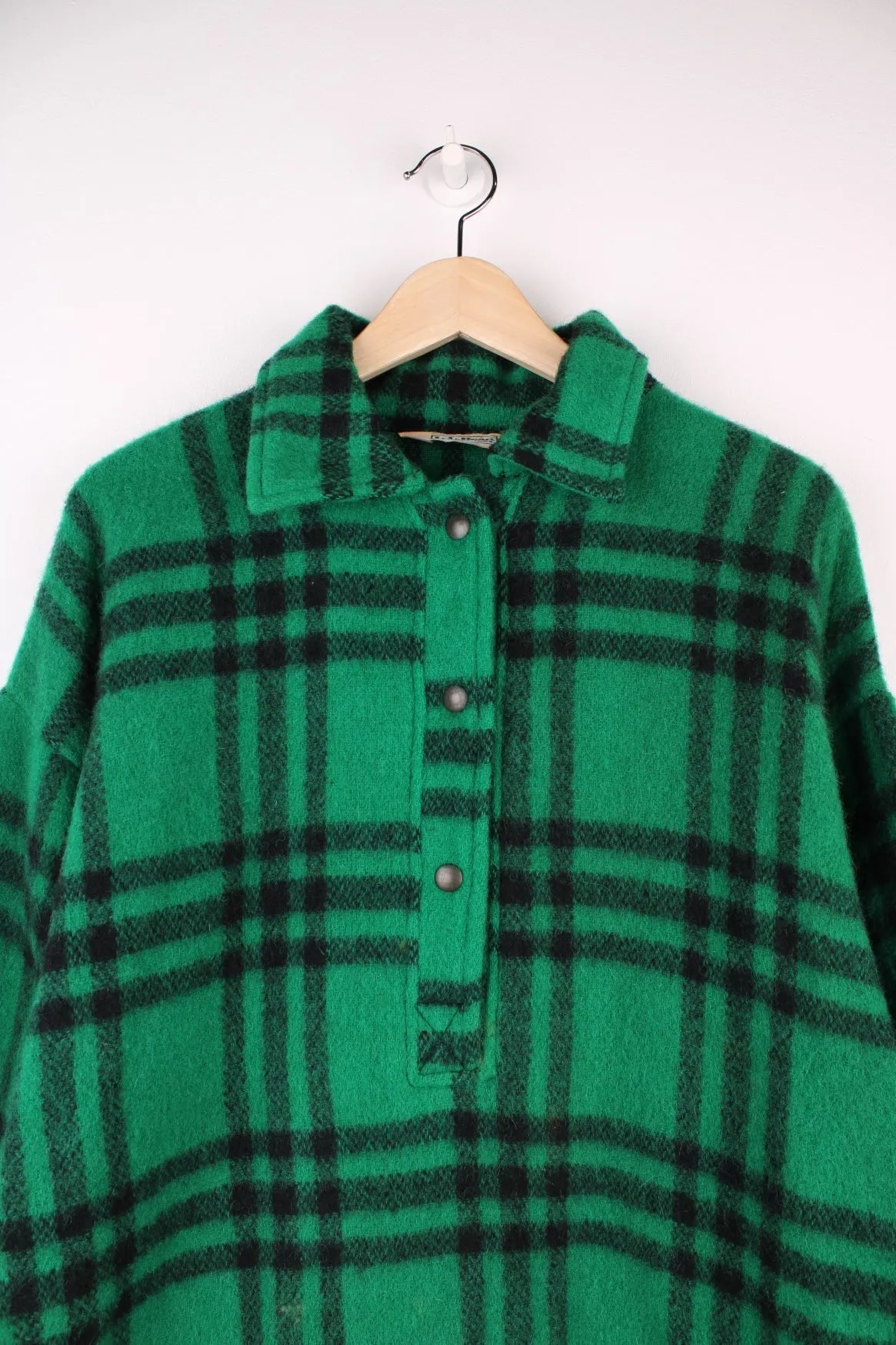 L.L. Bean Plaid Pullover Sweater