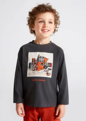 L/s shirt for boy - mercury