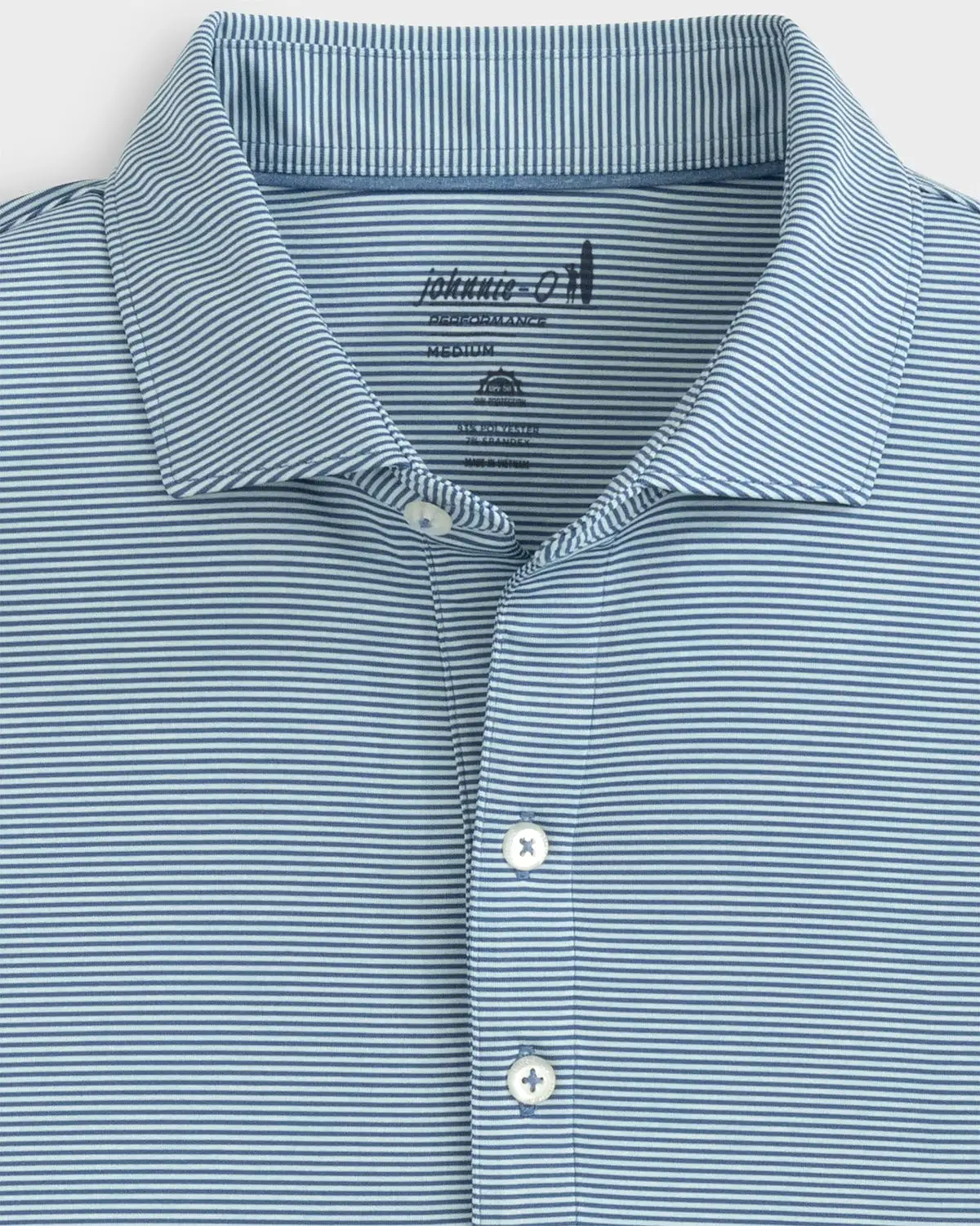 Lyndon Striped Jersey Performance Polo | 4 Colors