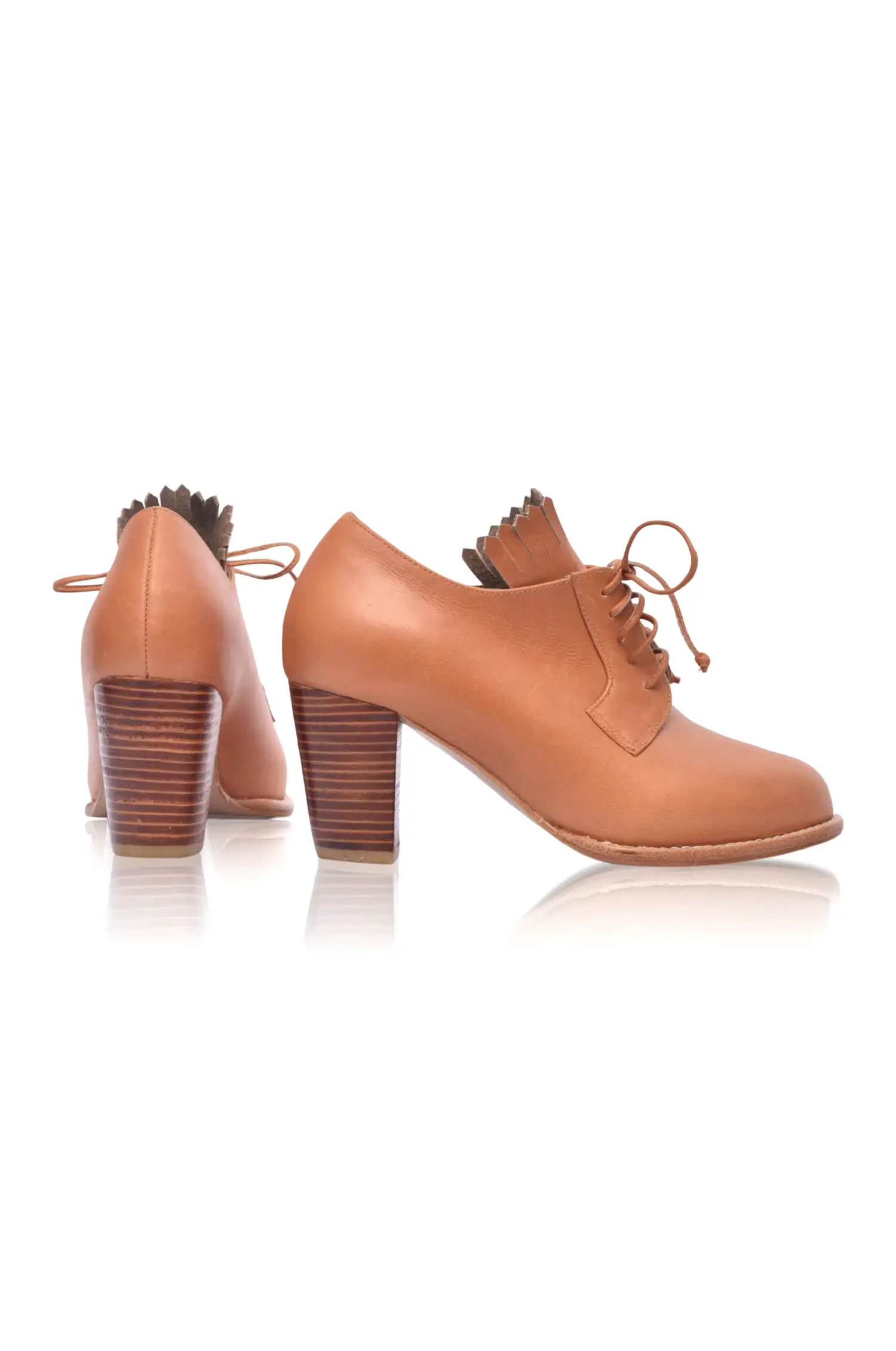 Lyon Lace-up Leather Oxfords