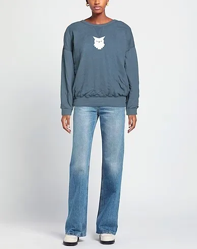 Maison Margiela  |Silk Long Sleeves Cotton Hoodies & Sweatshirts