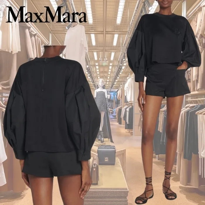 MaxMara  |Cotton Logo Hoodies & Sweatshirts