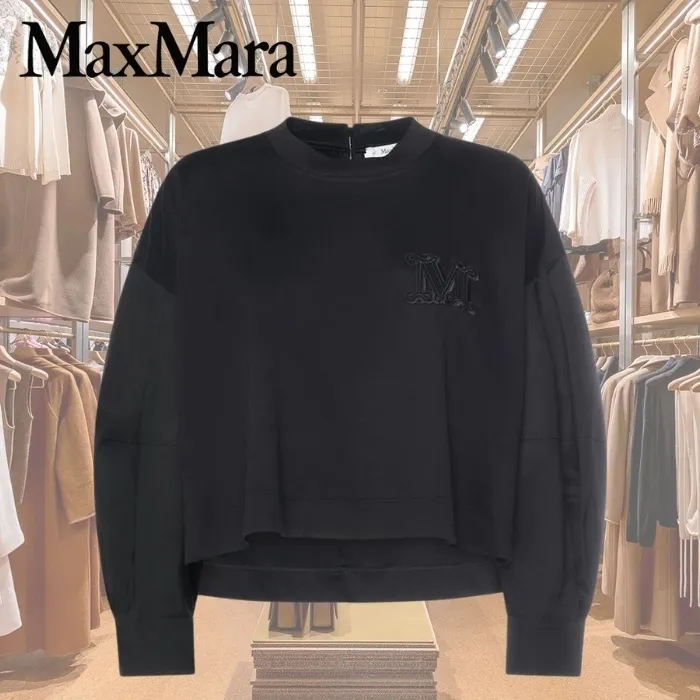 MaxMara  |Cotton Logo Hoodies & Sweatshirts