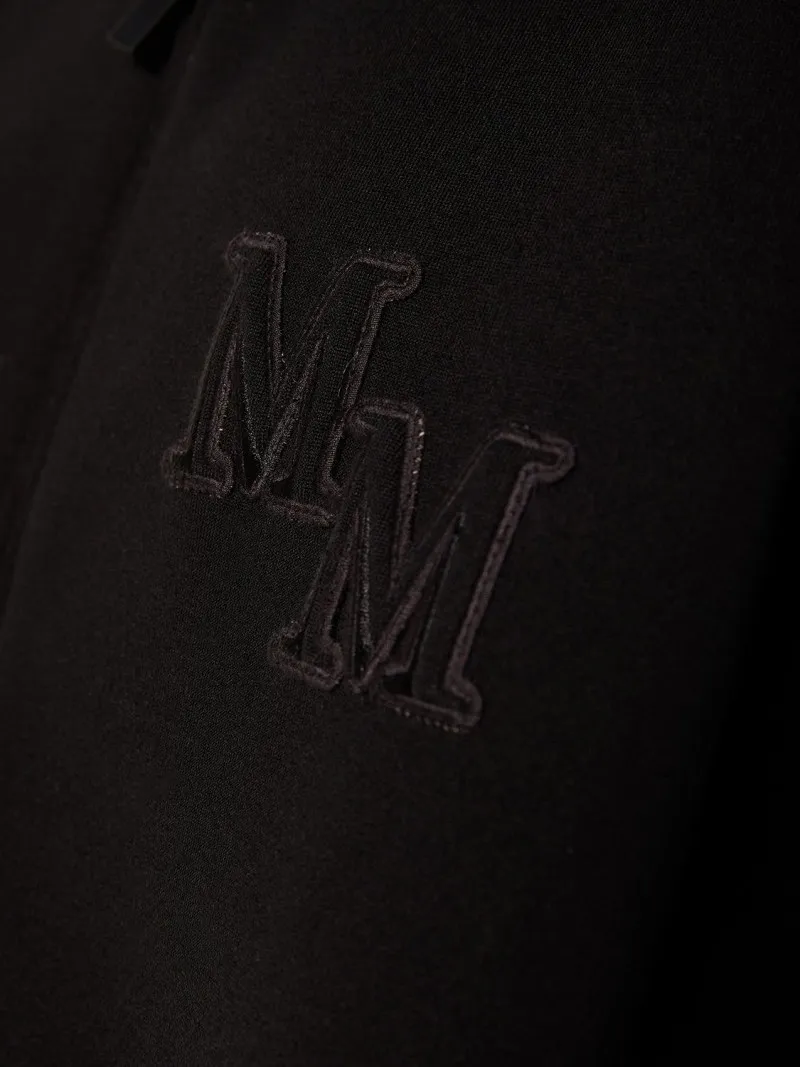 MaxMara  |Wool Long Sleeves Logo Hoodies & Sweatshirts