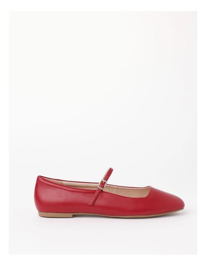 Melinda Ballet Flat in Red