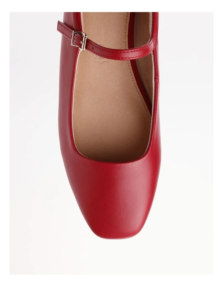 Melinda Ballet Flat in Red