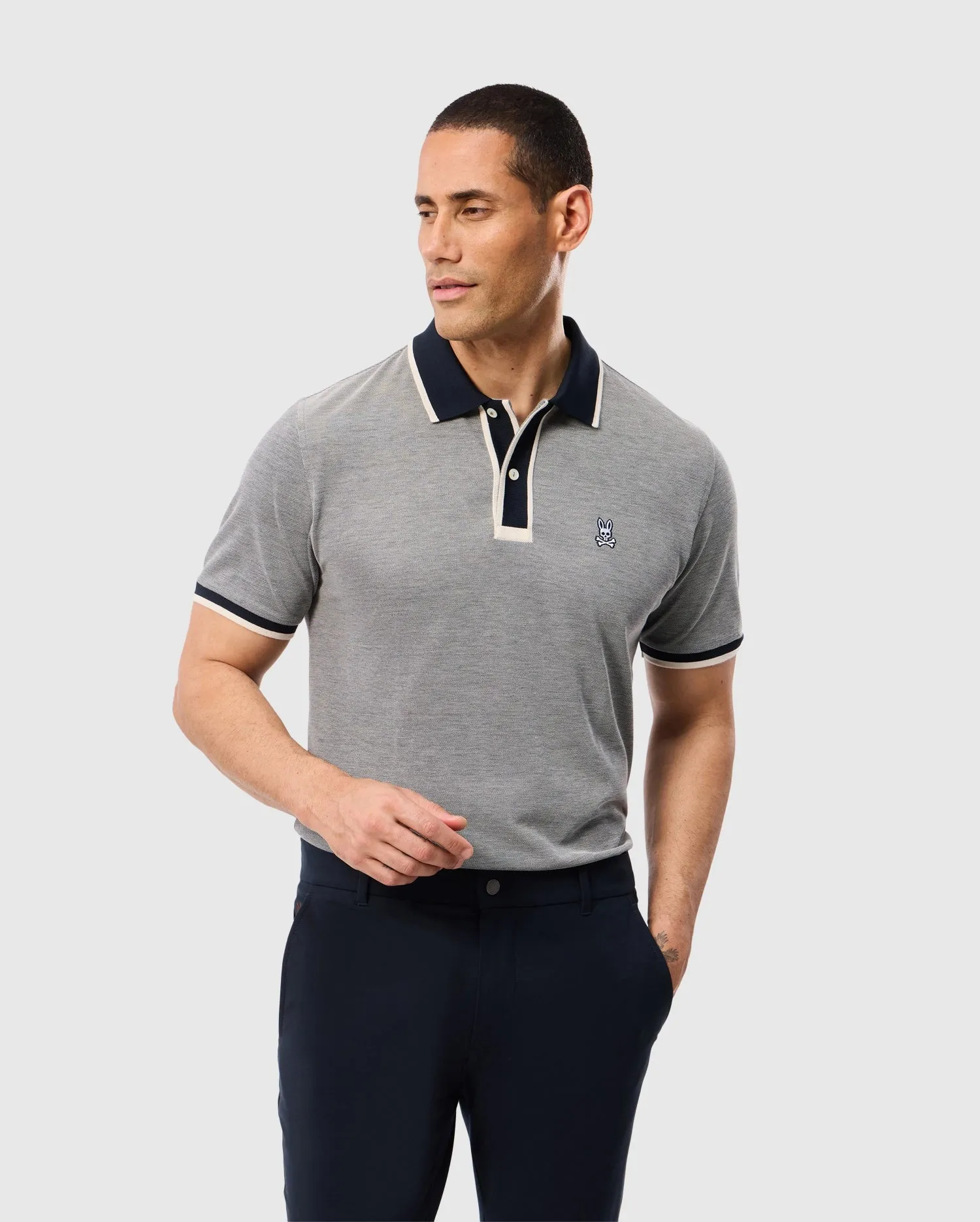 MENS WOODWAY OXFORD POLO - B6K405C200