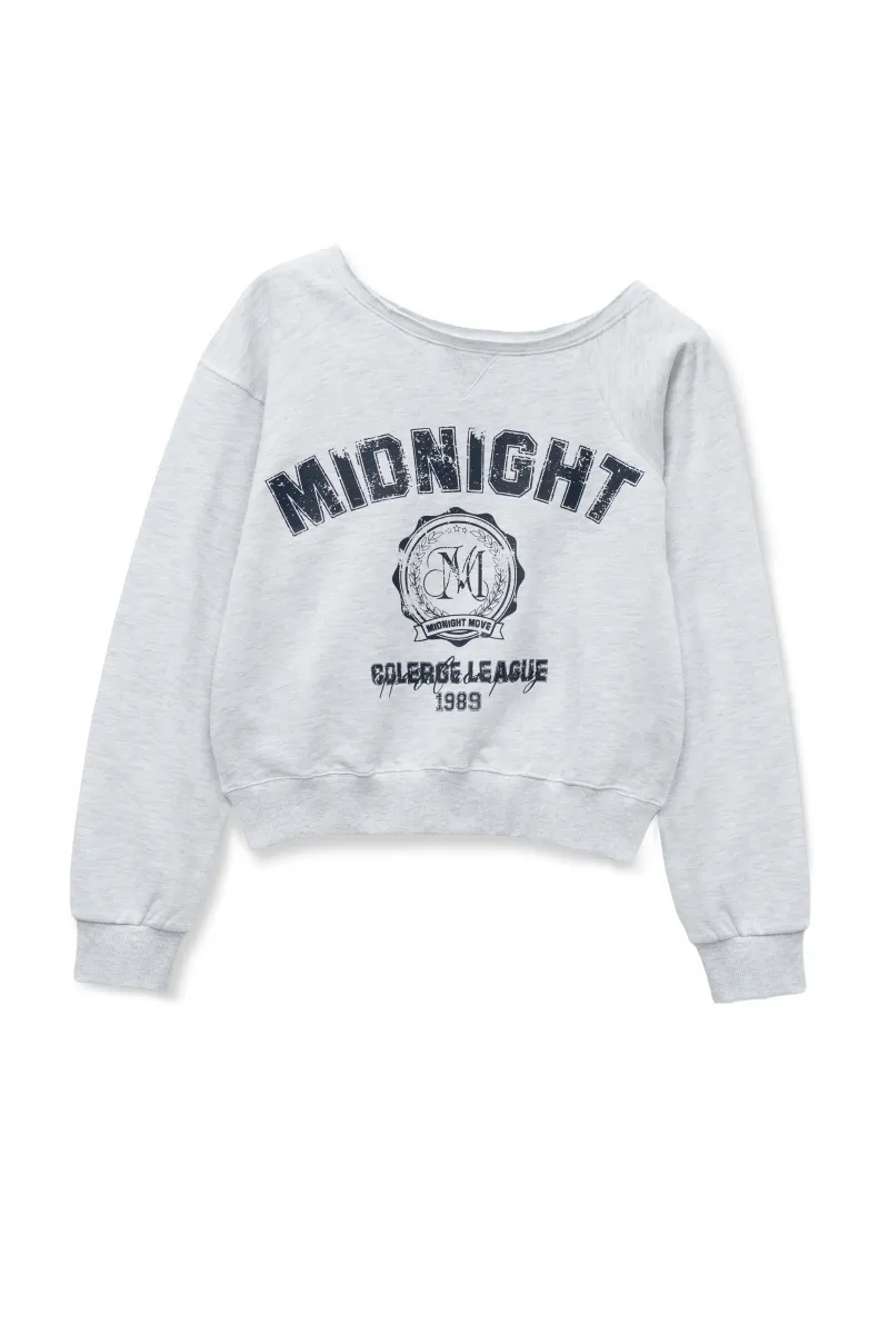 MIDNIGHT MOVE  |Long Sleeves Hoodies & Sweatshirts