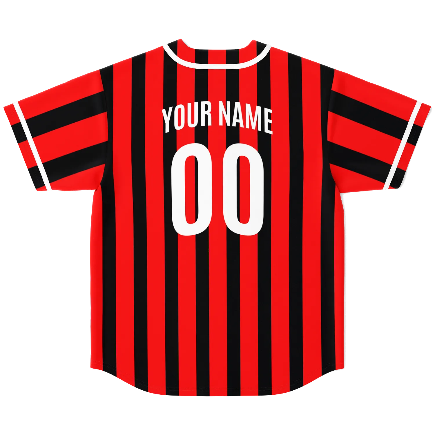 Milan Baseball Jersey - Custom Name + Number