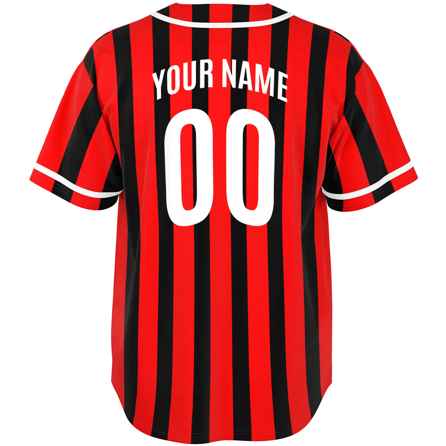 Milan Baseball Jersey - Custom Name + Number