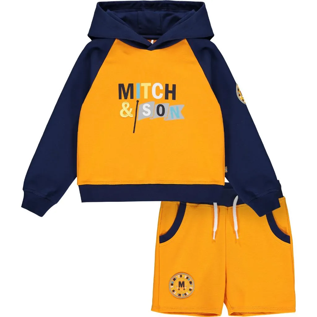 MITCH & SON CHARLIE HOODIE & SHORTS SET MS22305