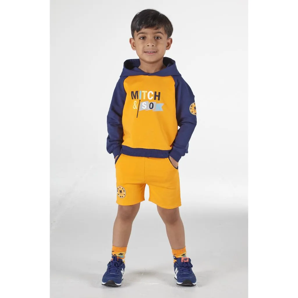 MITCH & SON CHARLIE HOODIE & SHORTS SET MS22305