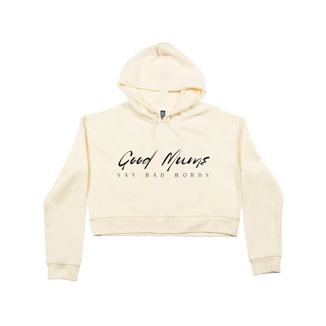 MLW By Design - Good Mums Adult Crop Hoodie | Various Colours