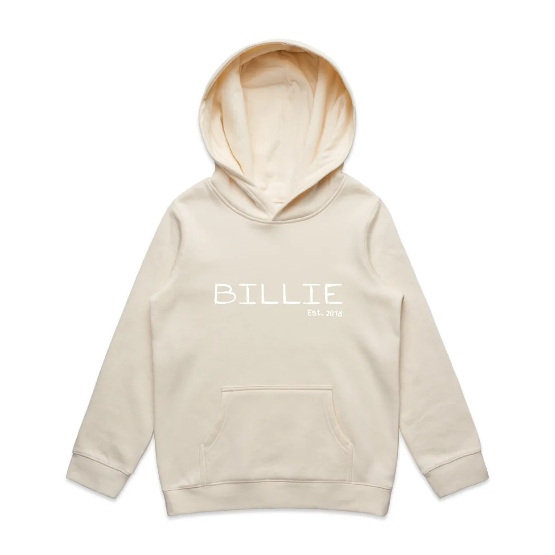 MLW By Design - Personalised Handwriting Fleece Hoodie | Various Colours