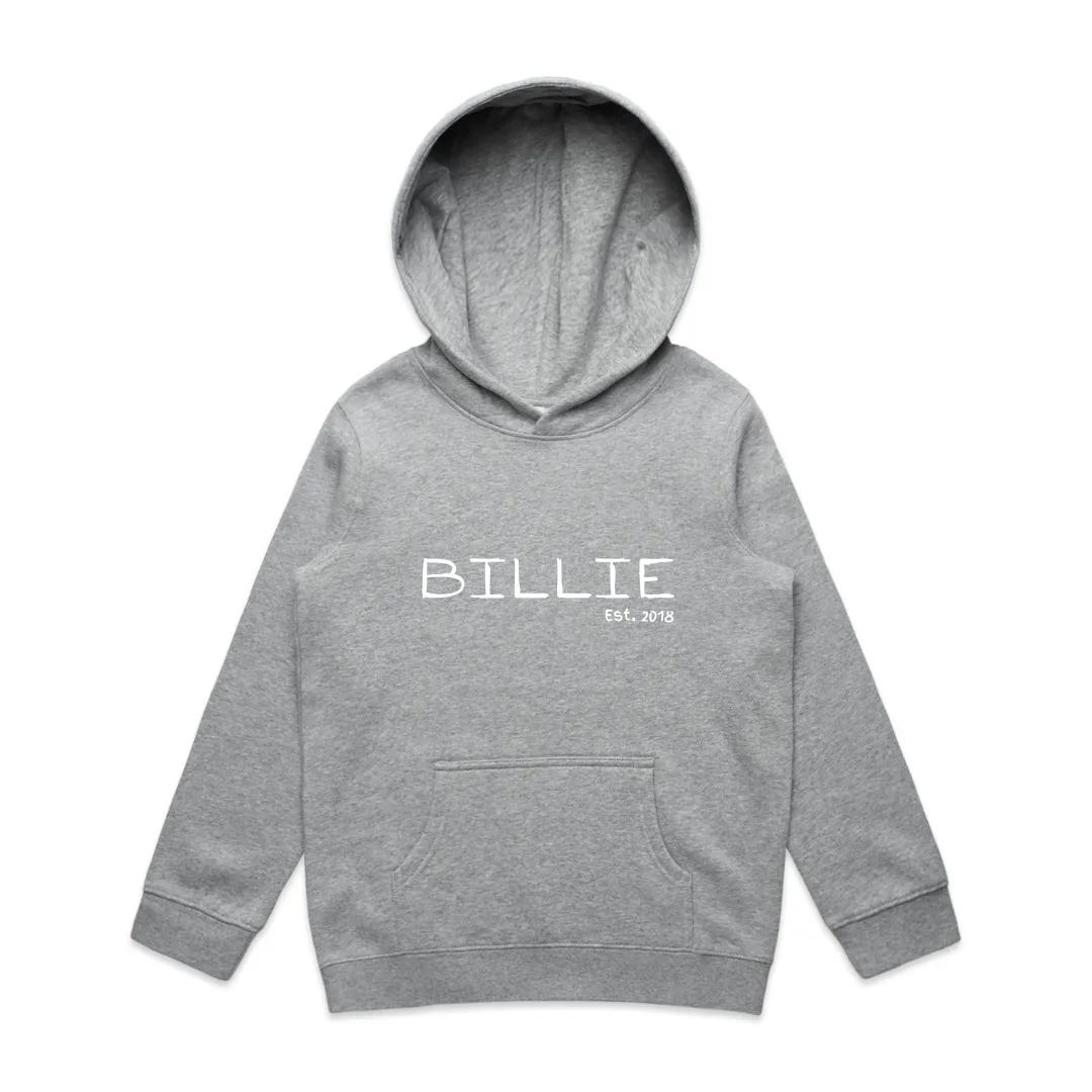 MLW By Design - Personalised Handwriting Fleece Hoodie | Various Colours