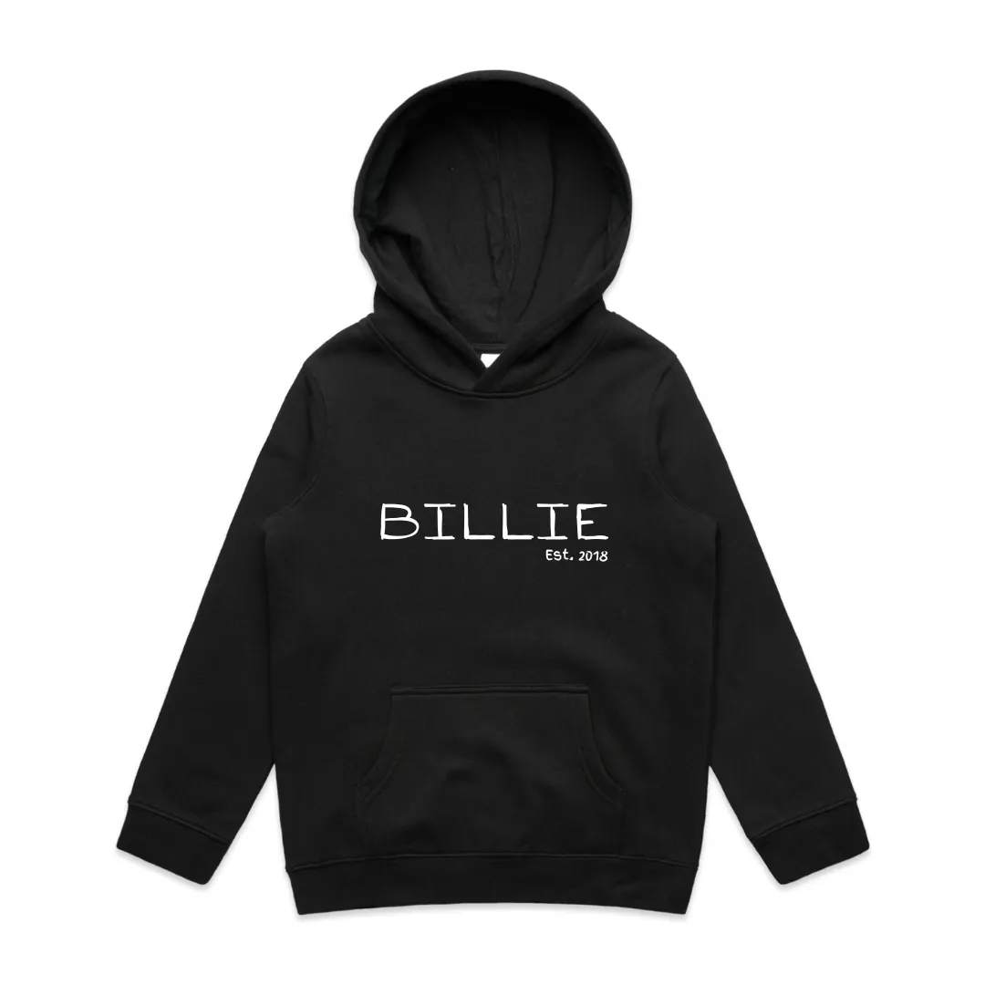 MLW By Design - Personalised Handwriting Fleece Hoodie | Various Colours