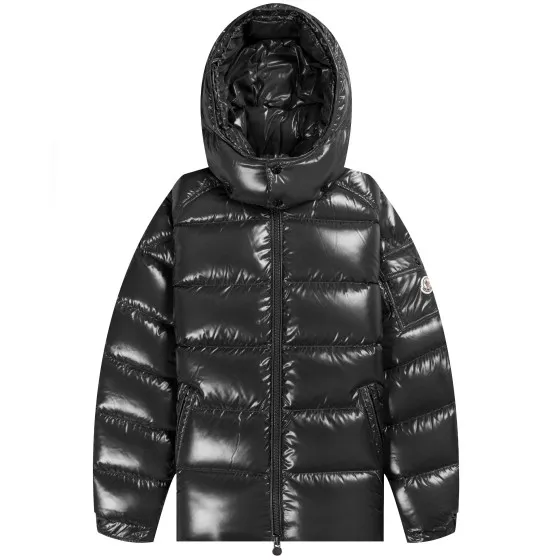 Moncler Maya Short Down Jacket Black