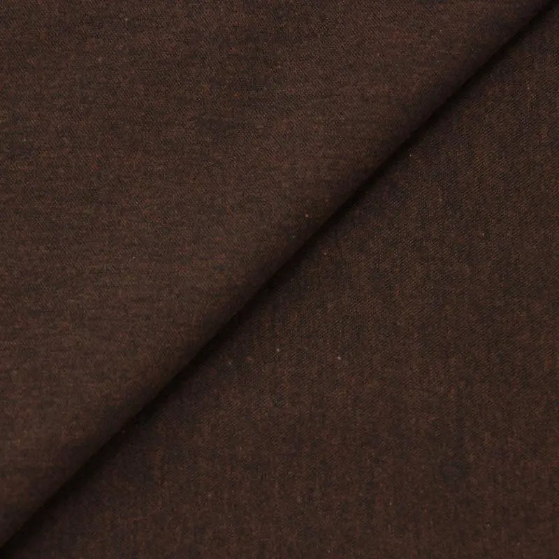 Monti Clark Melange Brown Brushed Cotton Shirt