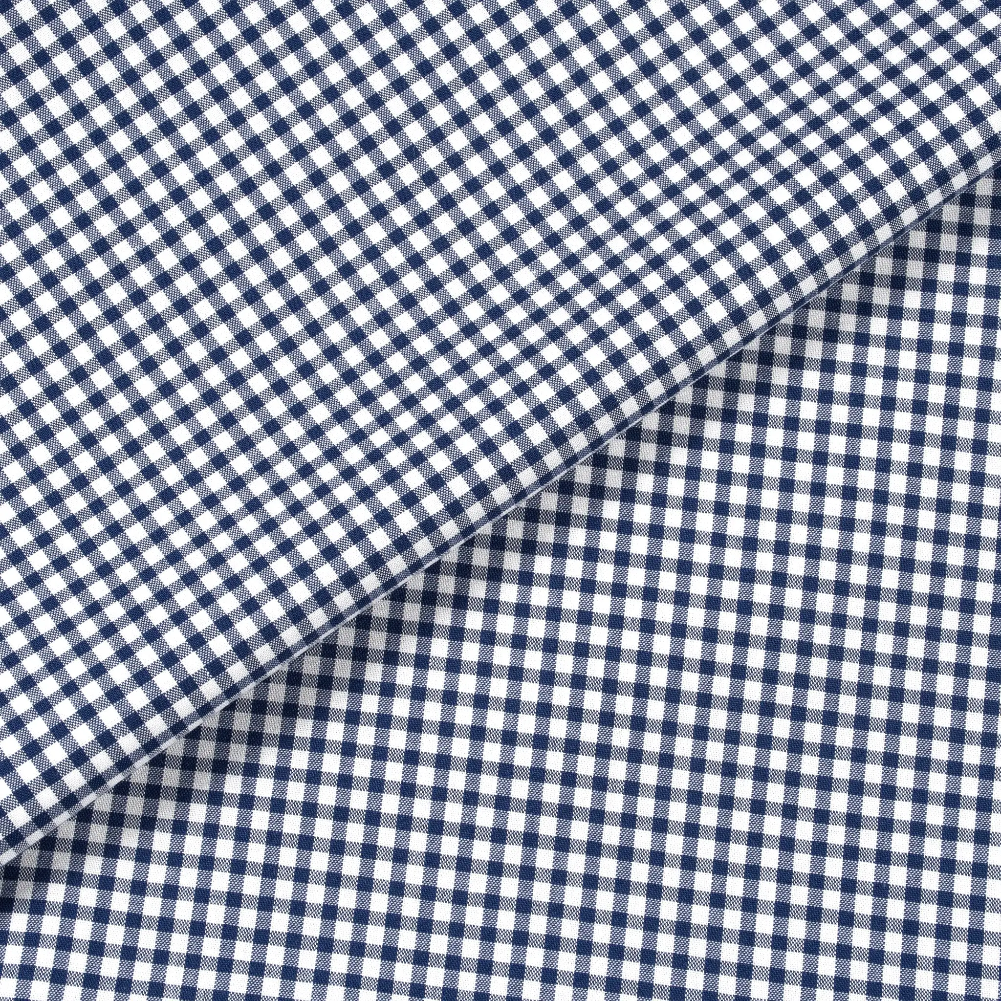 Monti Navy Gingham Cotton Shirt MFC0204