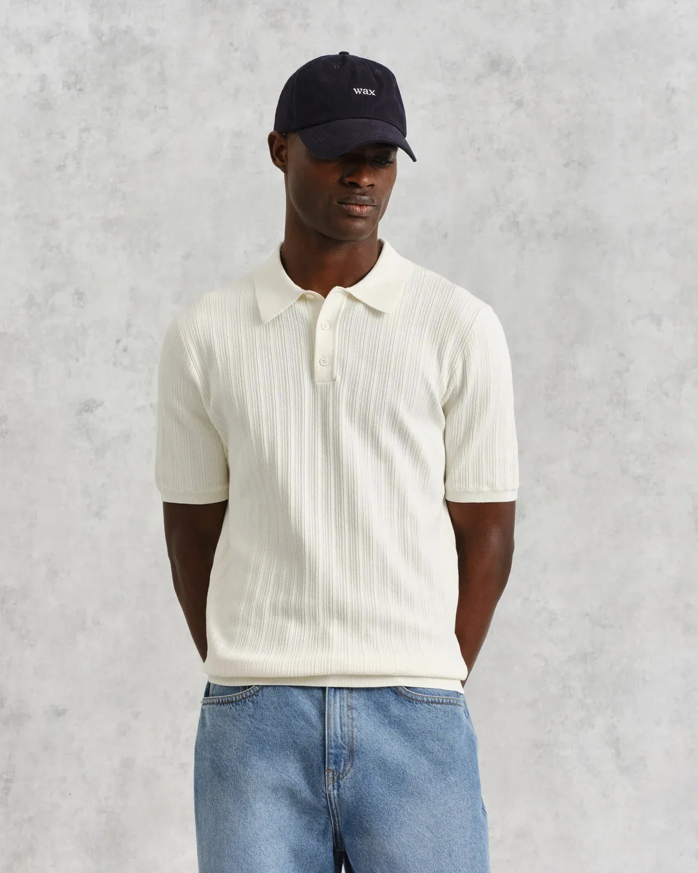 Naples Polo Vertical Knit