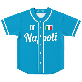 Napoli Baseball Jersey - Custom Name + Number