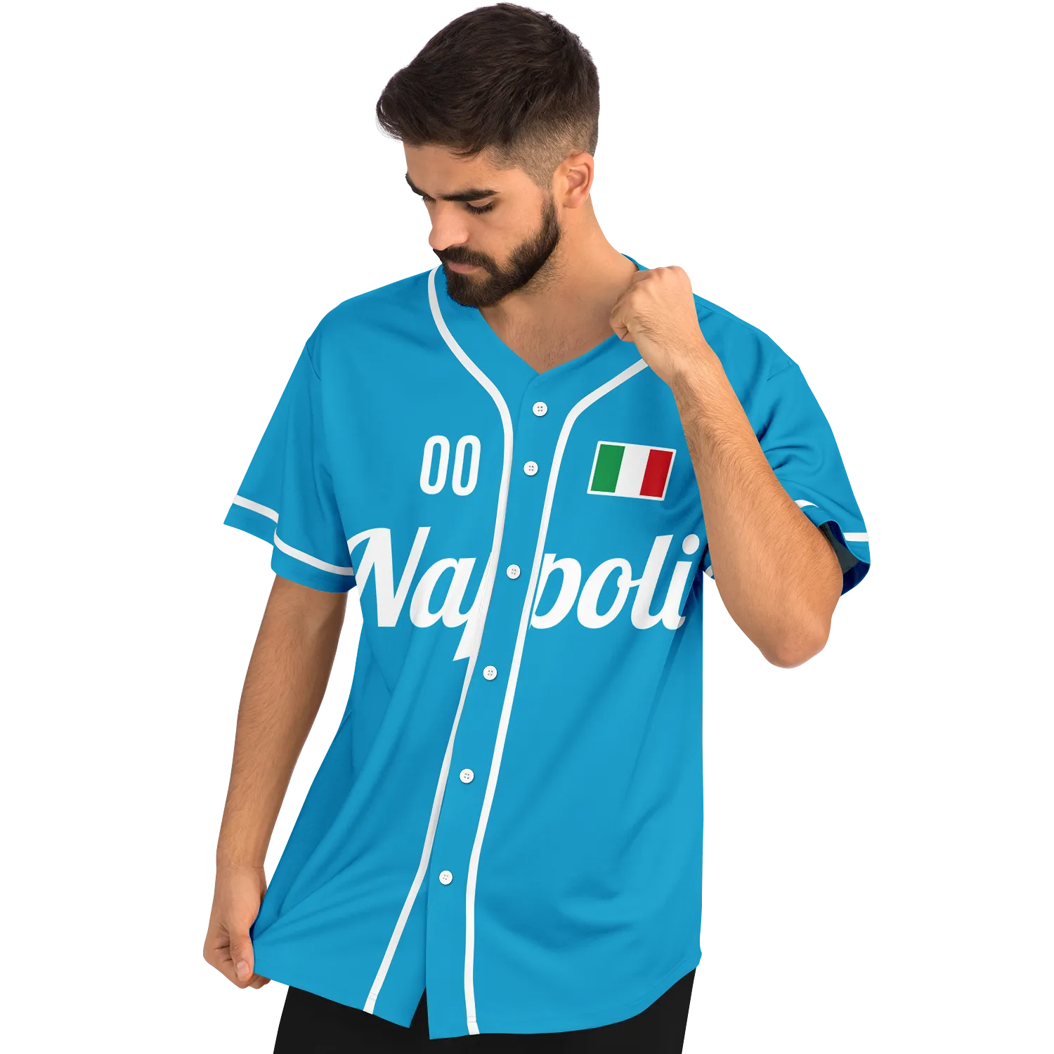 Napoli Baseball Jersey - Custom Name + Number