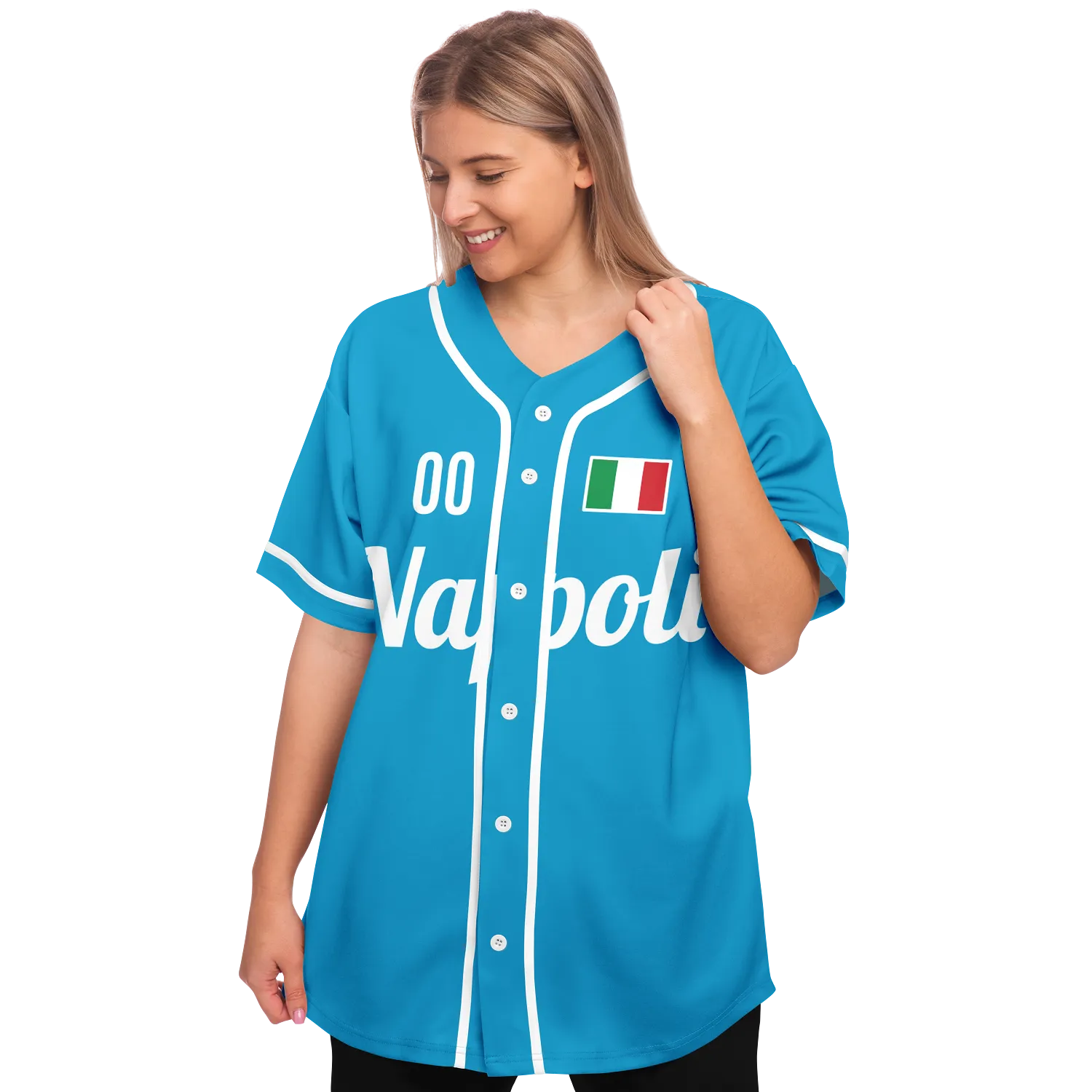 Napoli Baseball Jersey - Custom Name + Number