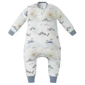 Nest Design Kids/Baby 1.0 TOG Organic Cotton Long Sleeve Footed Sleep Suit - Ocean Wonders