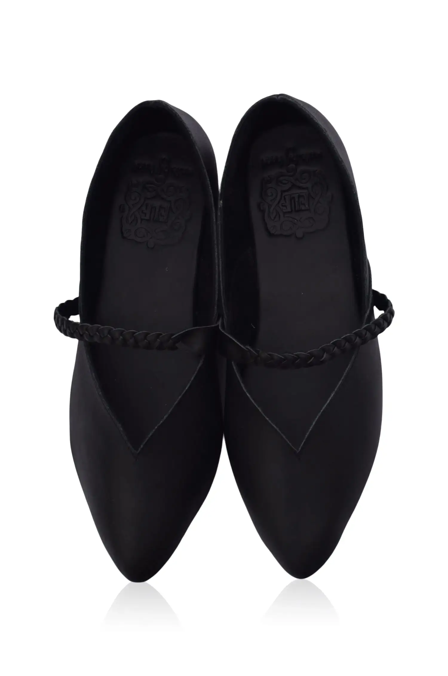 New Love Leather Ballet Flats