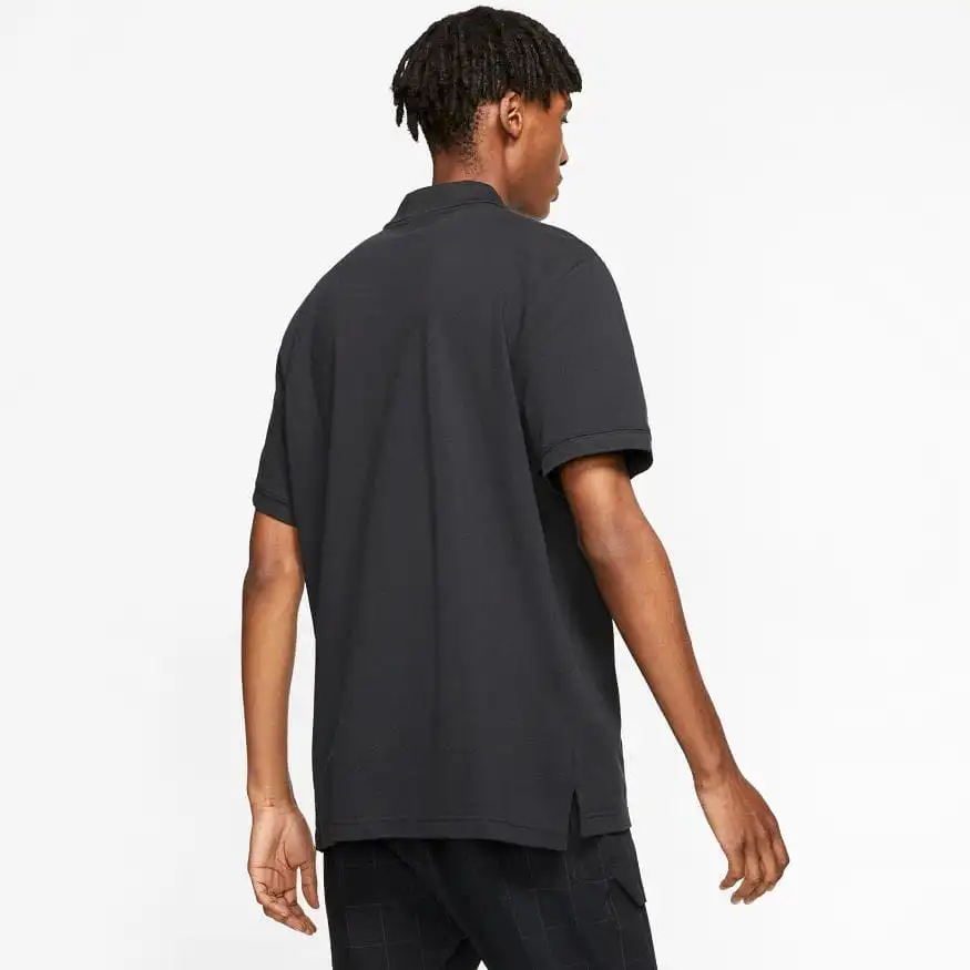 NIKE MEN'S SPORTSWEAR BLACK POLO TEE