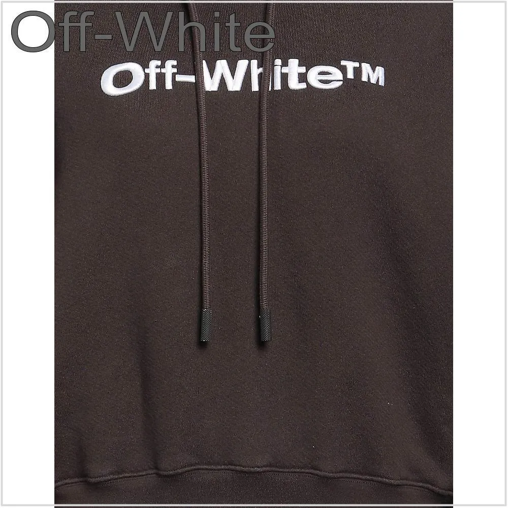 Off-White  |Long Sleeves Cotton Hoodies & Sweatshirts