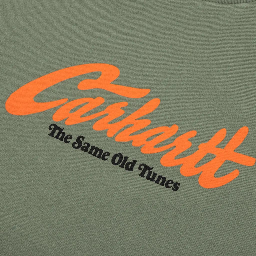 Old Tunes S/S T-Shirt - Dollar Green