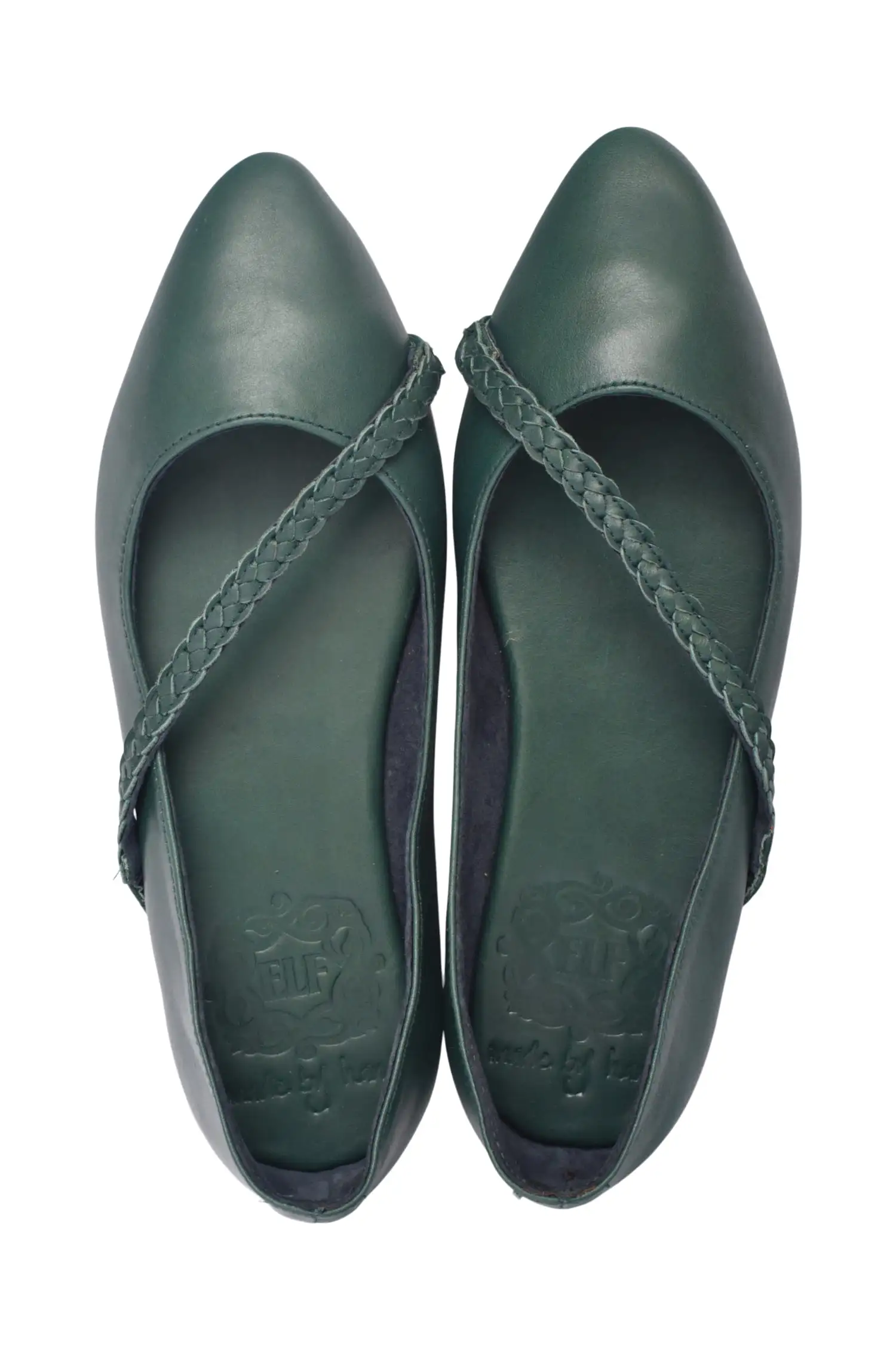 Orenda Elegant Leather Ballet Flats