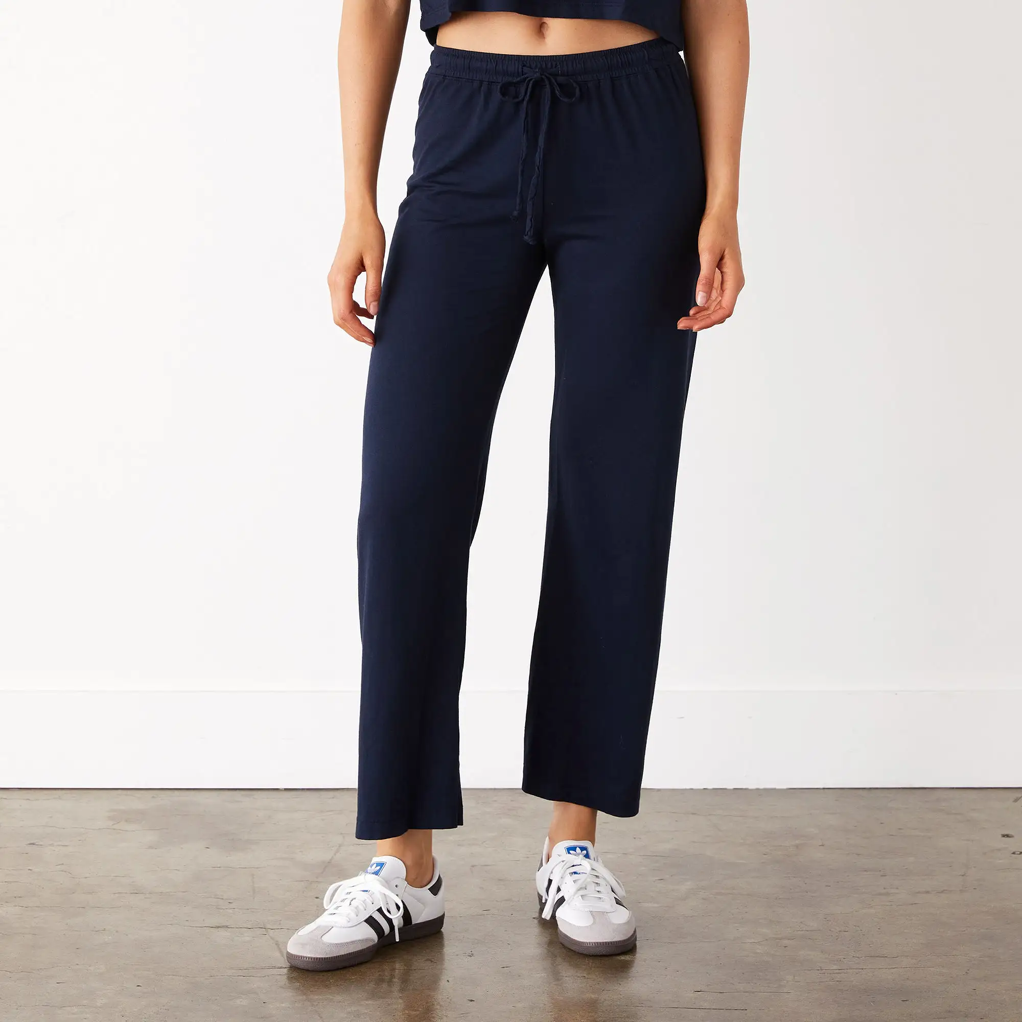 Organic Jersey Crop Pant