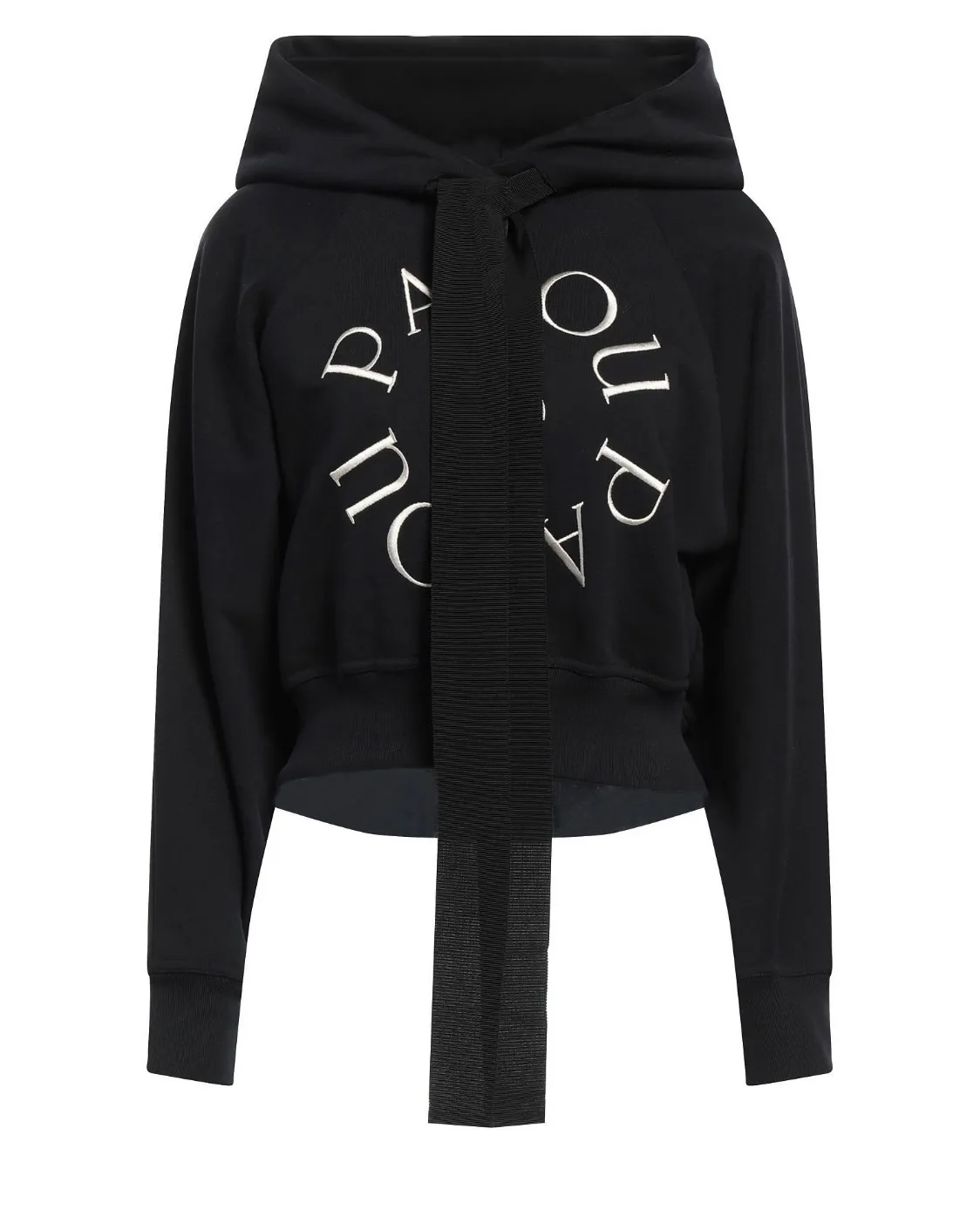 PATOU  |Long Sleeves Cotton Logo Hoodies & Sweatshirts