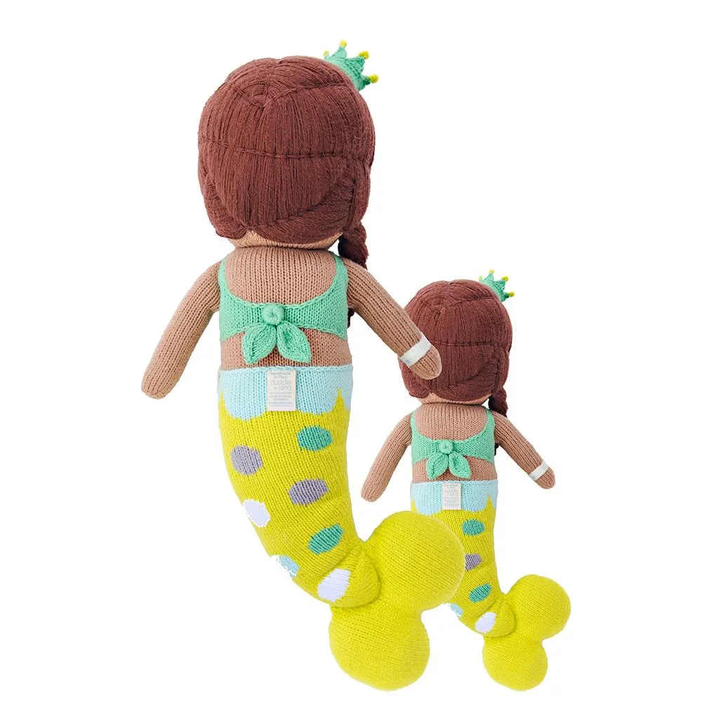 Pearl Mermaid Knit Doll by Cuddle & Kind