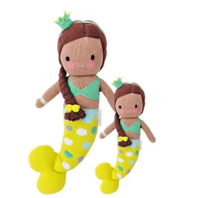 Pearl Mermaid Knit Doll by Cuddle & Kind