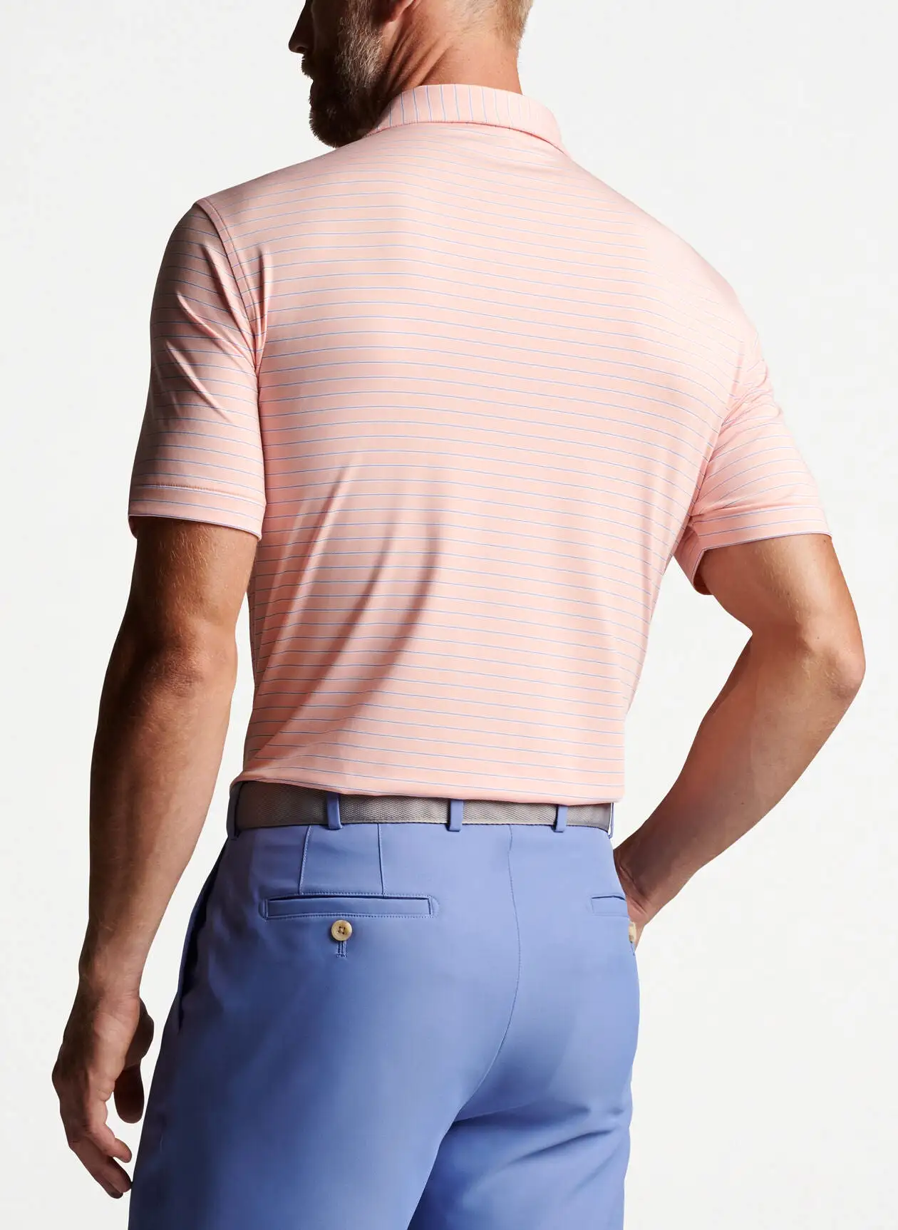 Peter Millar Drum Performance Jersey Polo