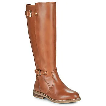 Pikolinos Aldaya Boots Tan Cuero