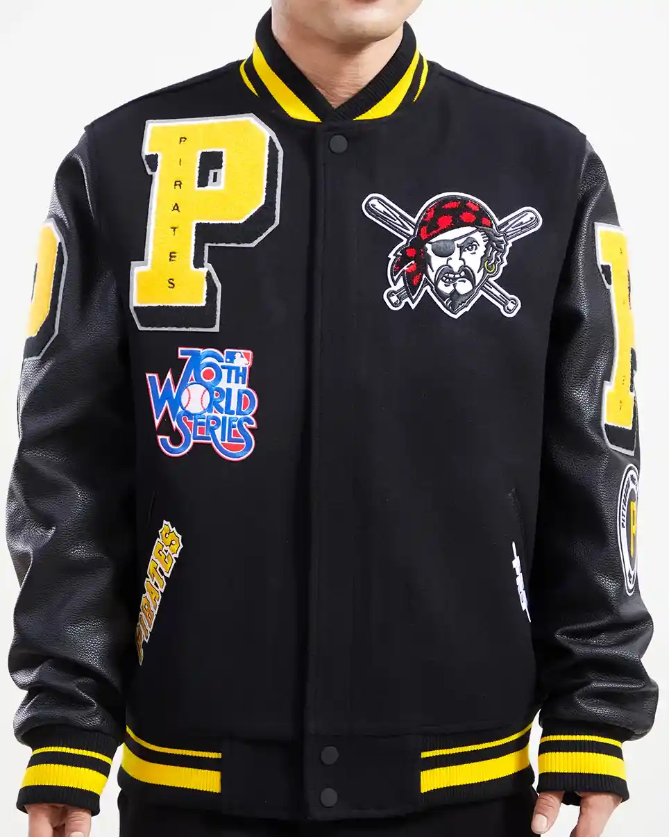 Pittsburgh Pirates Letterman Jacket - William Jacket