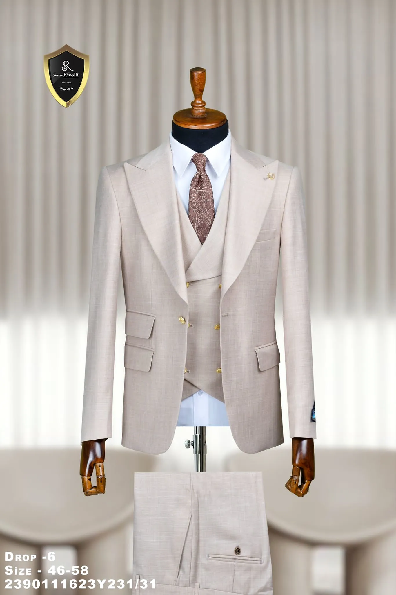 Premium Quality 3-Piece Suit