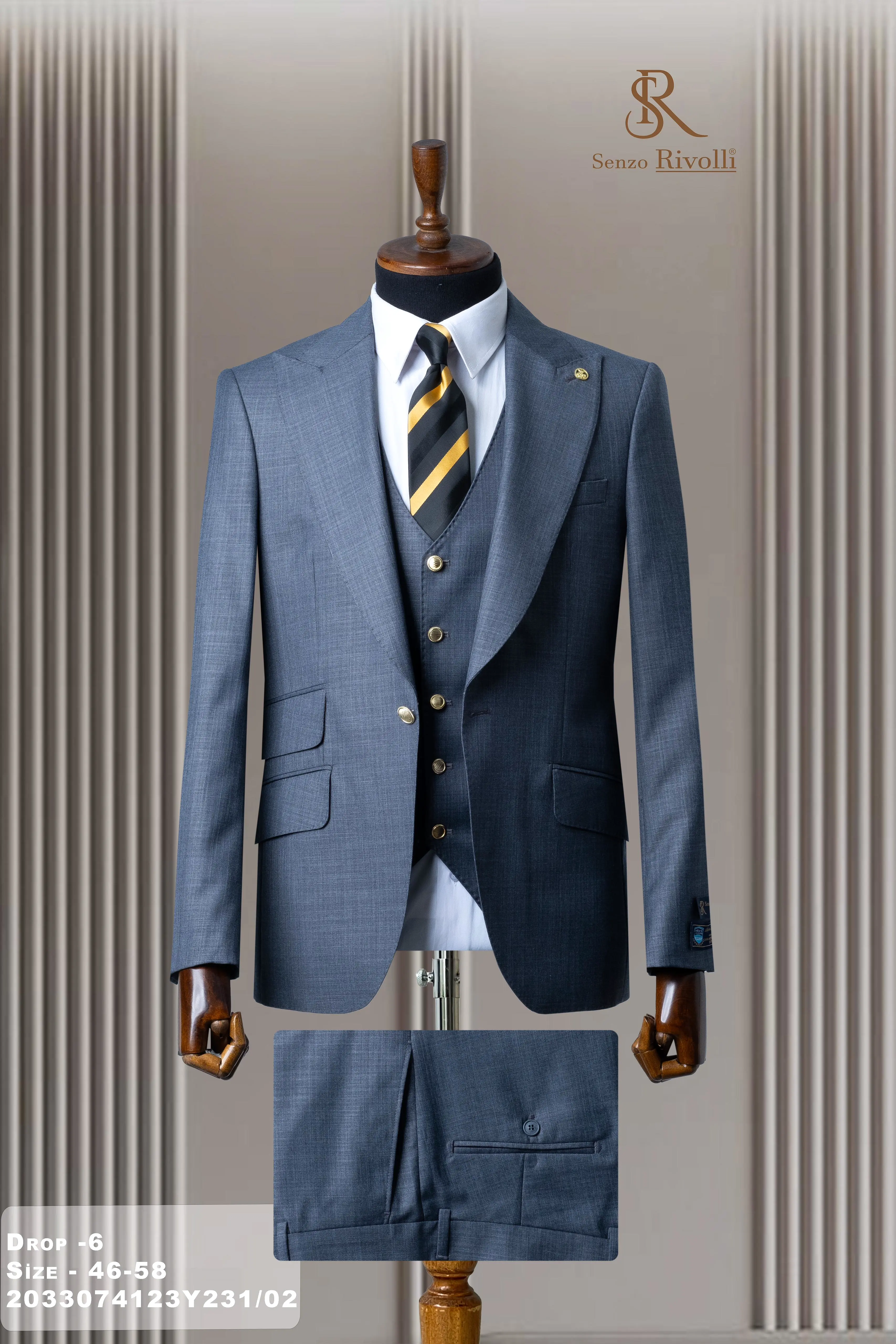 Premium Quality 3-Piece Suit