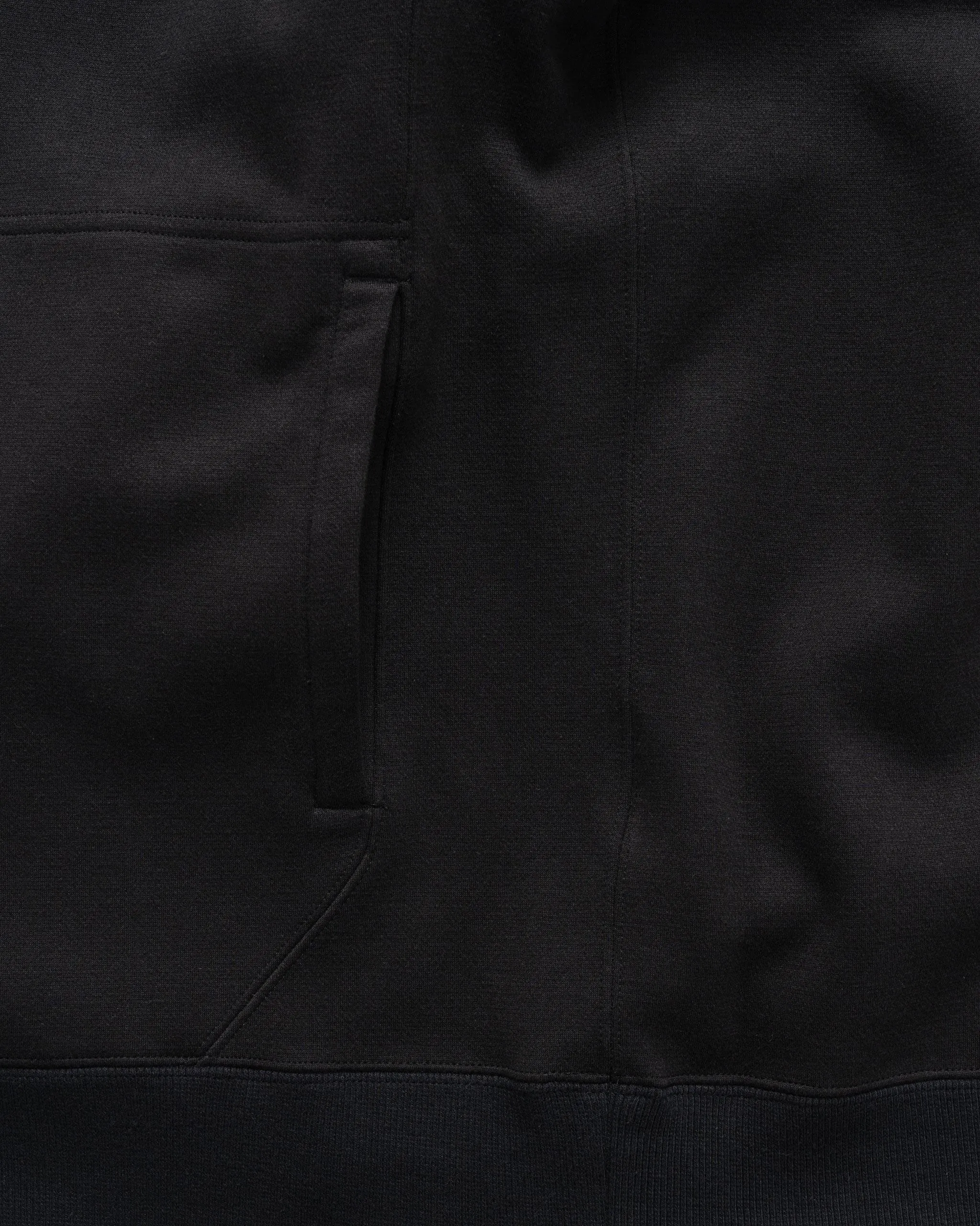 Prime Crewneck - Suvin Cotton Terry Black